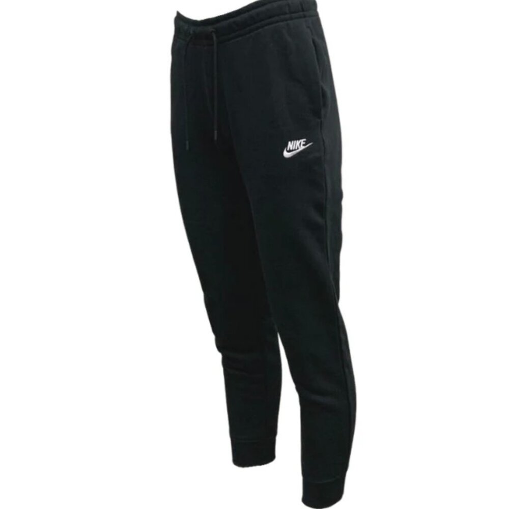 Nike Women's Essential Cotton Joggers - Black - US S